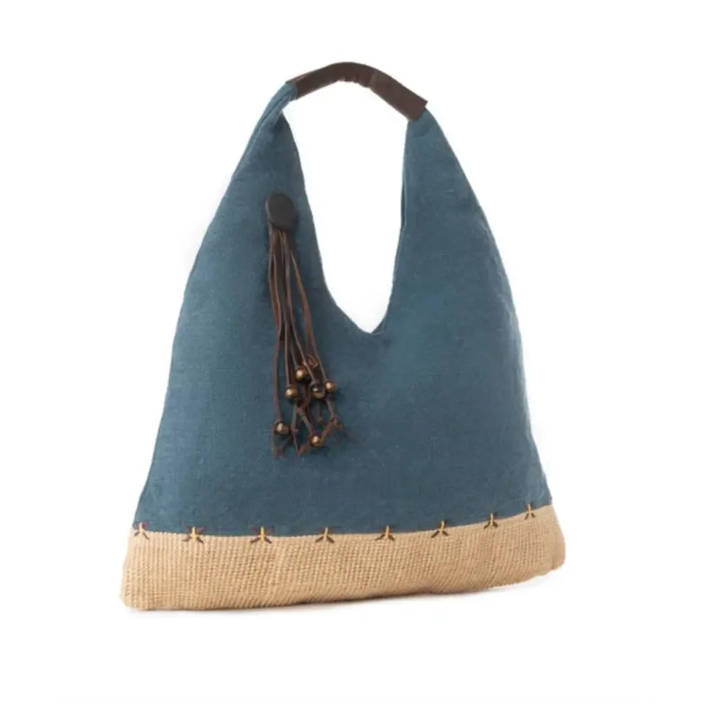 NWT Boutique Western Boho Sandmoor Soft Shoulder Hobo Bag Sage Night